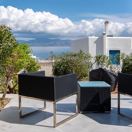Just Blue With Amazing Sea Views In Piso Livadi Vila Exterior foto