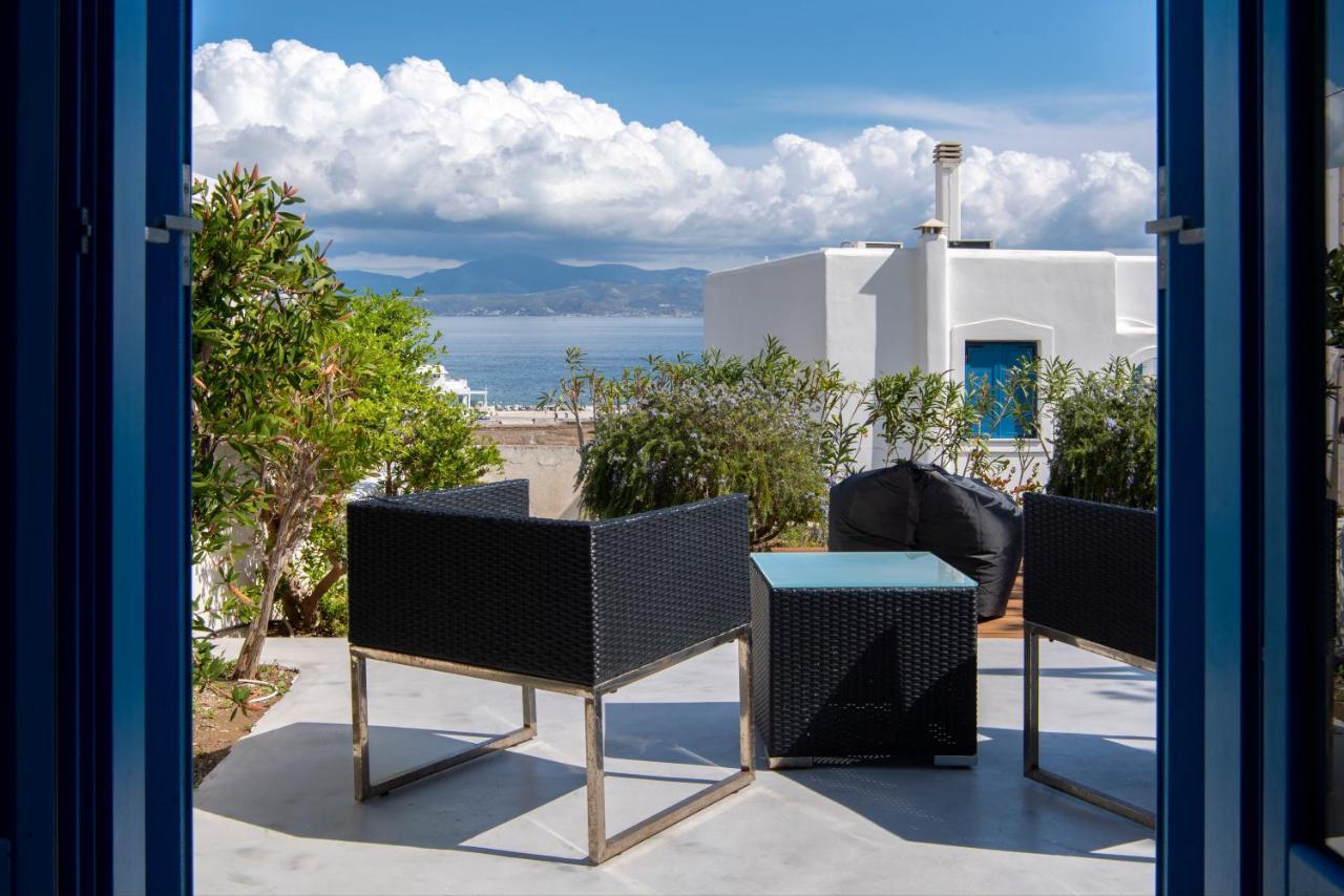 Just Blue With Amazing Sea Views In Piso Livadi Vila Exterior foto
