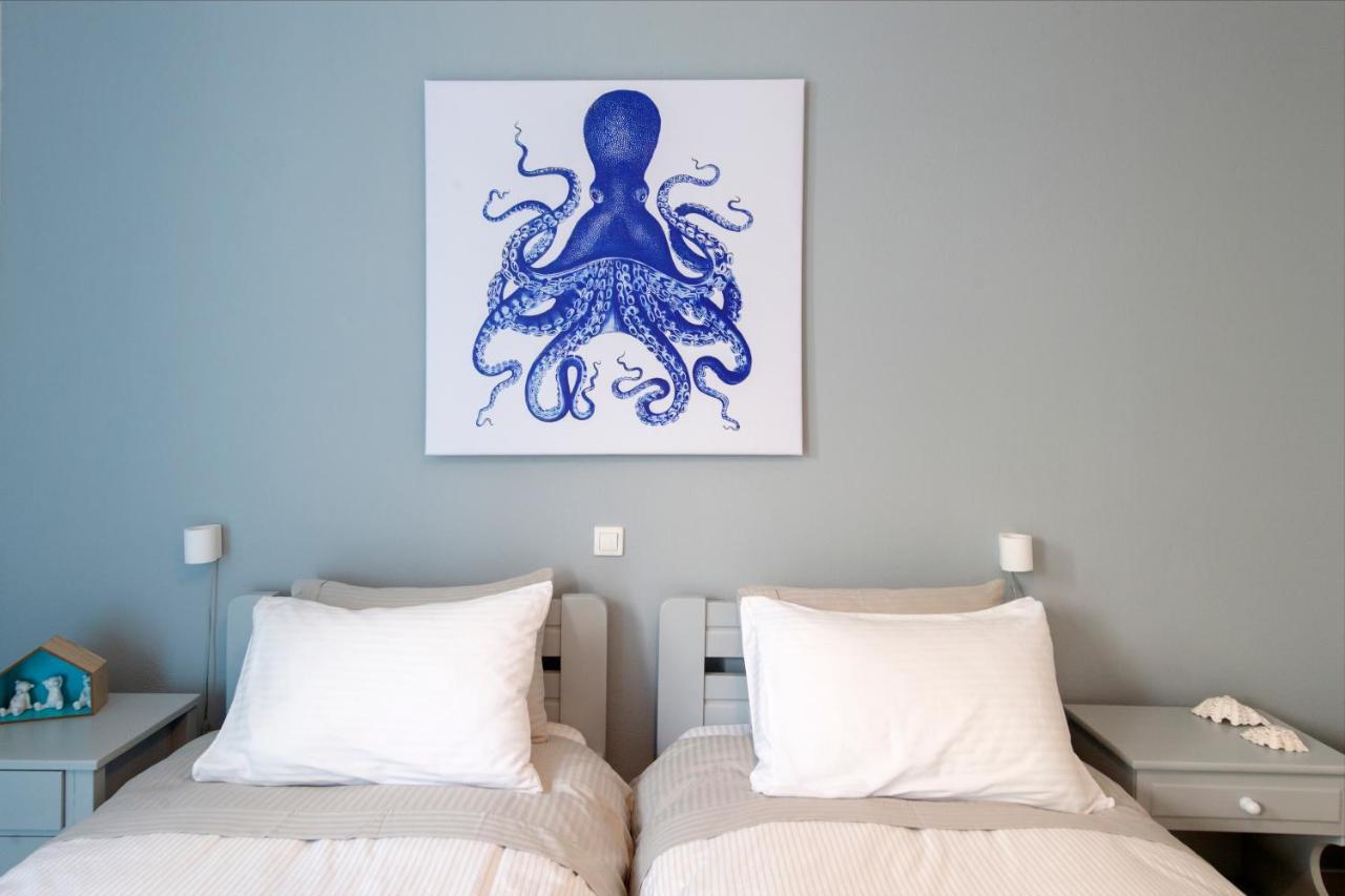 Just Blue With Amazing Sea Views In Piso Livadi Vila Exterior foto