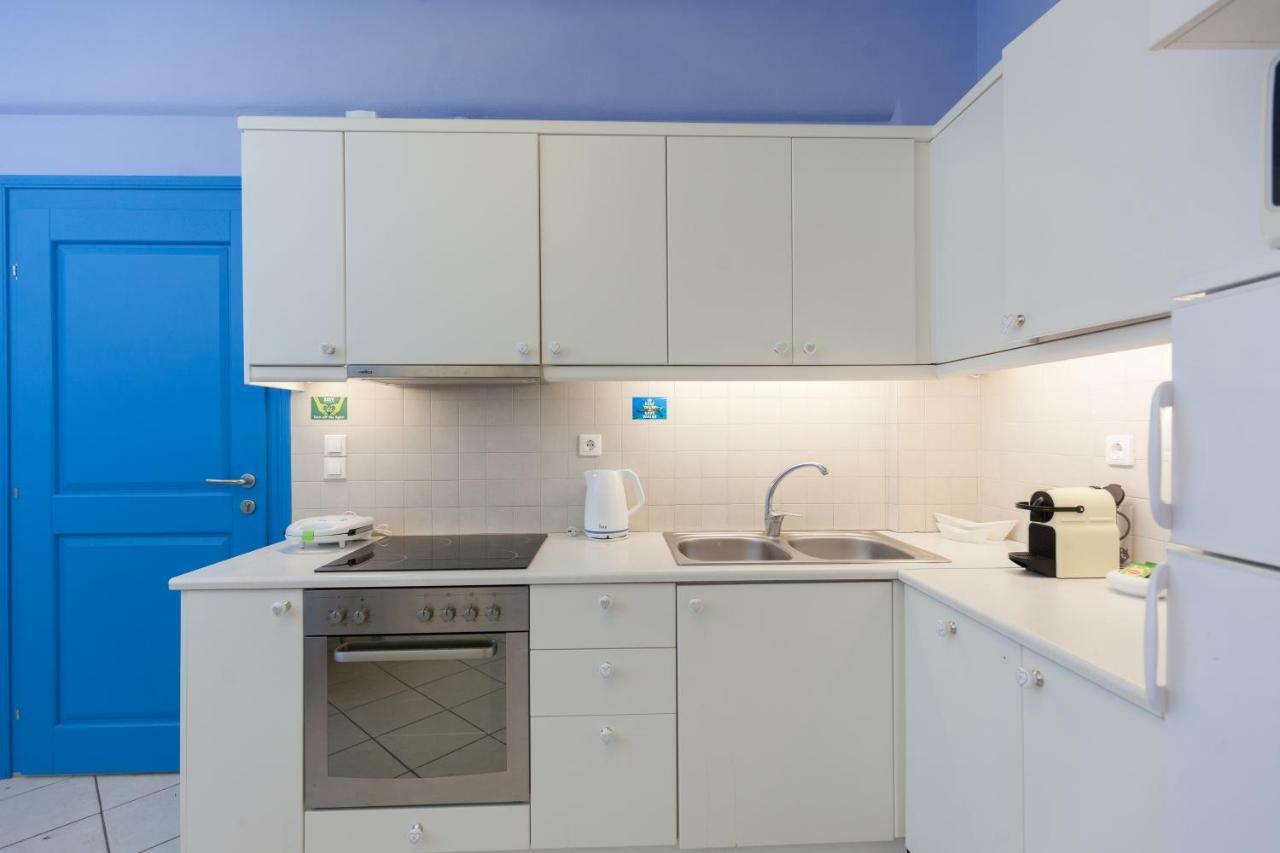 Just Blue With Amazing Sea Views In Piso Livadi Vila Exterior foto