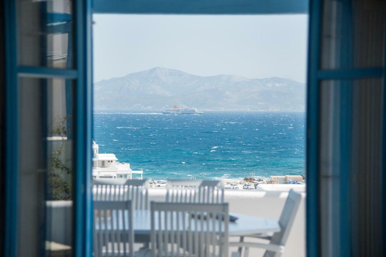 Just Blue With Amazing Sea Views In Piso Livadi Vila Exterior foto