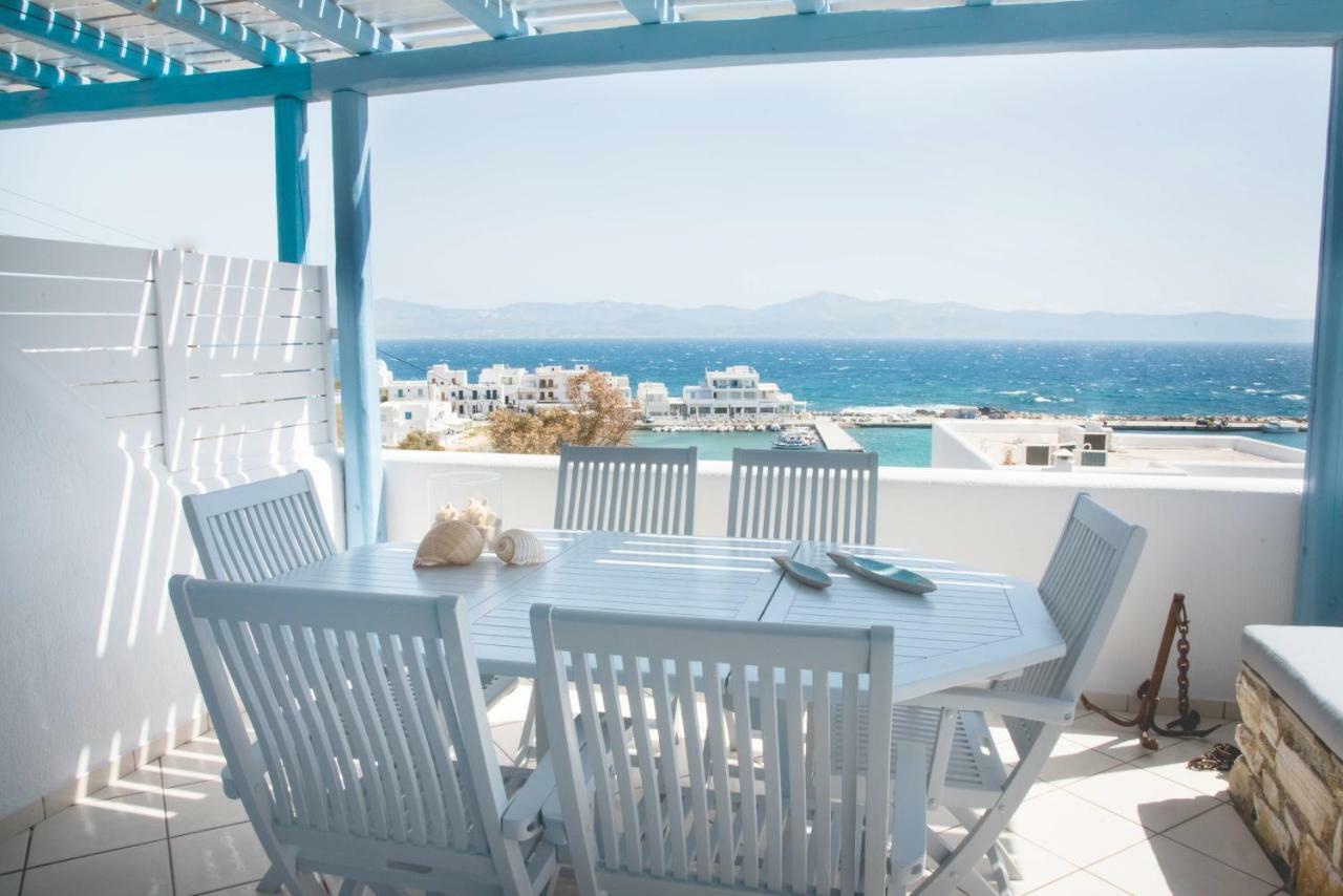 Just Blue With Amazing Sea Views In Piso Livadi Vila Exterior foto
